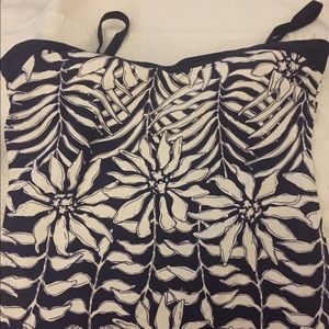 Ladies size extra large swim top tropical escape